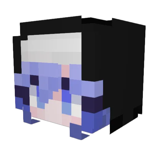 Cult1st__ Minecraft avatar head, 3D render