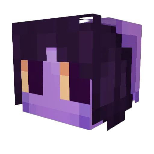 Culthood Minecraft avatar head, 3D render