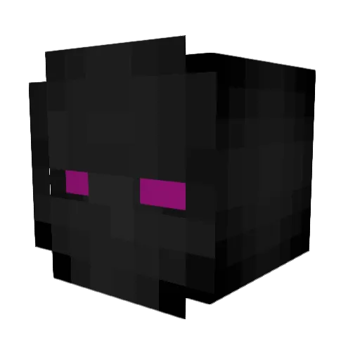 Cumb Minecraft avatar head, 3D render
