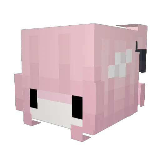 CupCakeDevourer Minecraft avatar head, 3D render