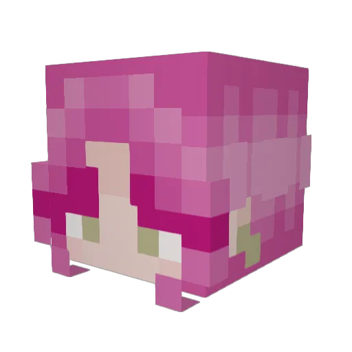 CupOfKaffee Minecraft avatar head, 3D render