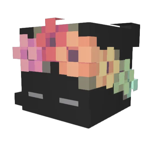 Cup_OfButter Minecraft avatar head, 3D render