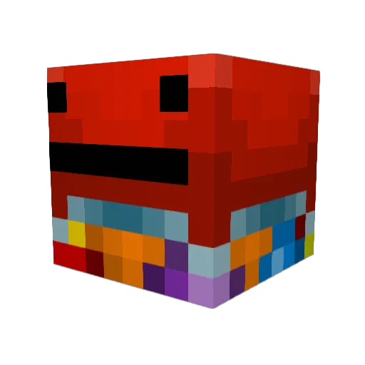 Cup_The_Balls Minecraft avatar head, 3D render