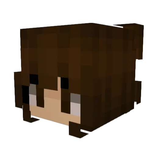 Cupcake_2409 Minecraft avatar head, 3D render