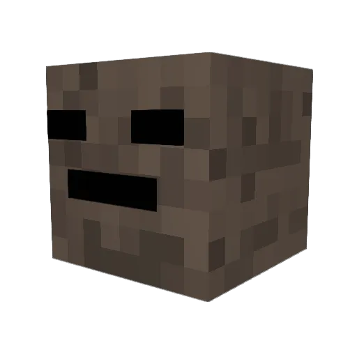 CupricShelf450 Minecraft avatar head, 3D render