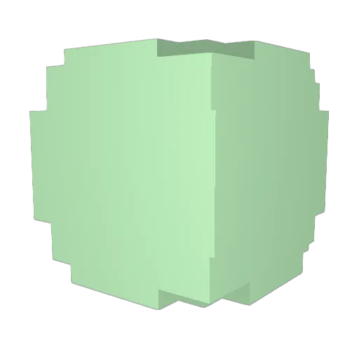 CuproPrime Minecraft avatar head, 3D render