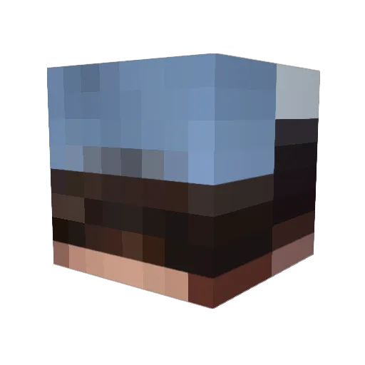 Minecraft-Avatar von CuriousGaming: Kopf als 3D-Render