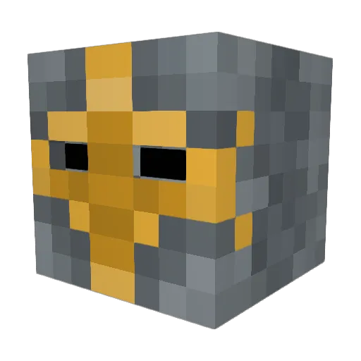 Minecraft-Avatar von CurlyNinja4: Kopf als 3D-Render