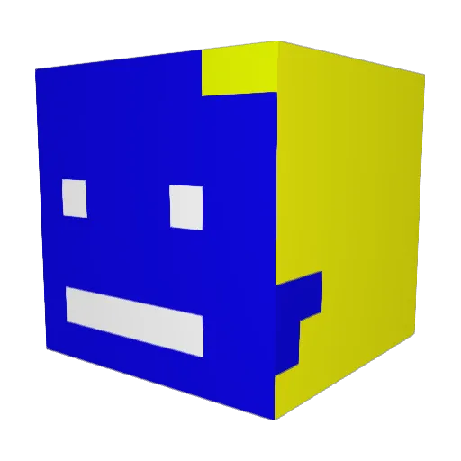 CurryMaster3561 Minecraft avatar head, 3D render