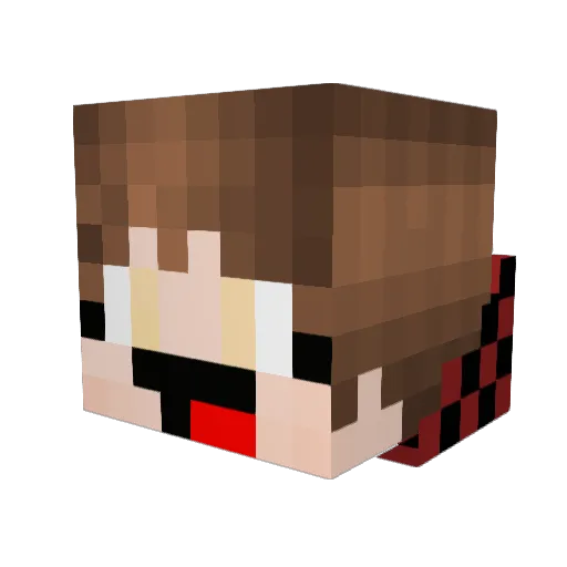Currylover15 Minecraft avatar head, 3D render