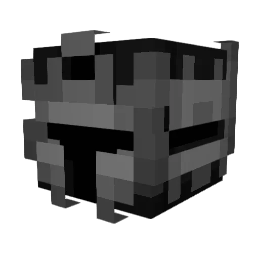 CursedMango176 Minecraft avatar head, 3D render