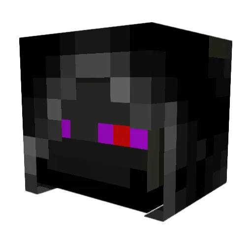CursedMedic Minecraft avatar head, 3D render