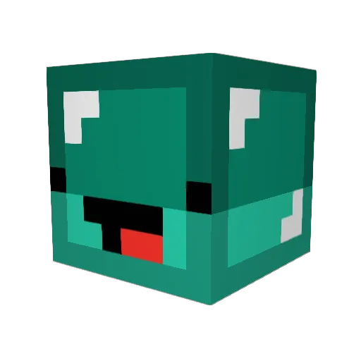 Cursed_Player68 Minecraft avatar head, 3D render