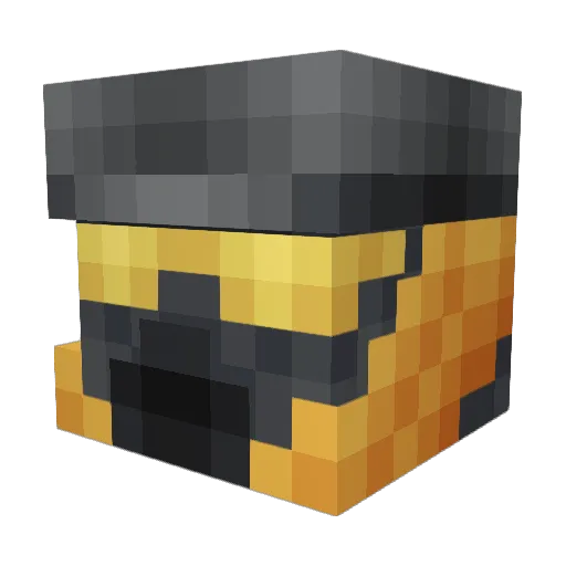 Cusi37 Minecraft avatar head, 3D render