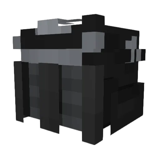 CustomXavier09 Minecraft avatar head, 3D render