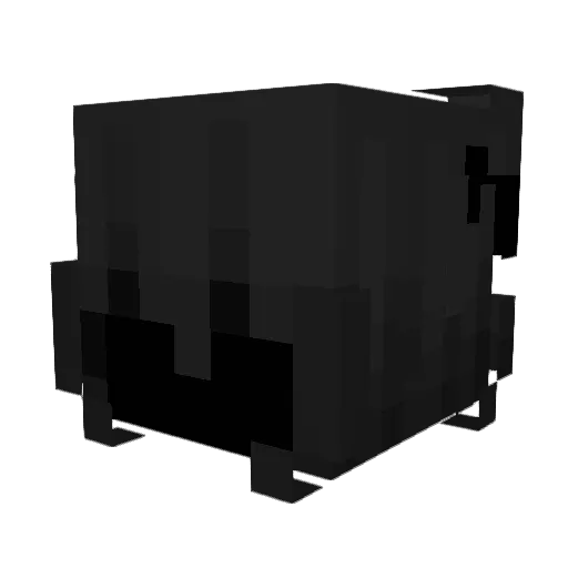 CuteBotik Minecraft avatar head, 3D render