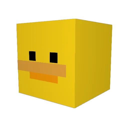CuteCactus53456 Minecraft avatar head, 3D render