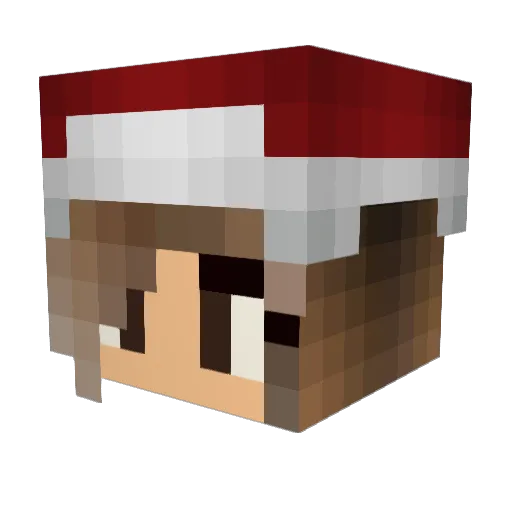 CuteSarah21 Minecraft avatar head, 3D render