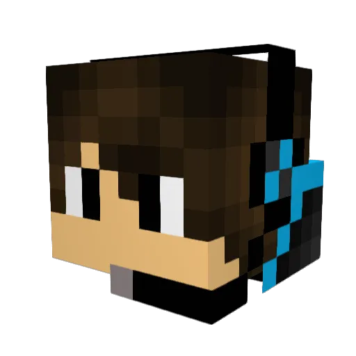 Cutillas98 Minecraft avatar head, 3D render
