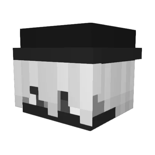 CuzImGerryy Minecraft avatar head, 3D render