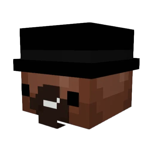 CuzImKiller Minecraft avatar head, 3D render