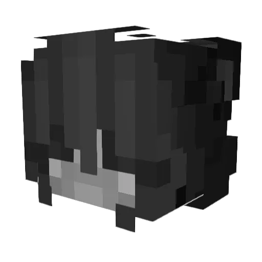 CuzImKlein Minecraft avatar head, 3D render