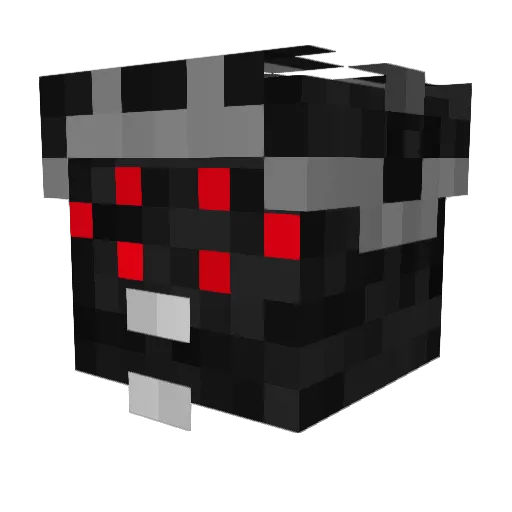CuzImShark Minecraft avatar head, 3D render