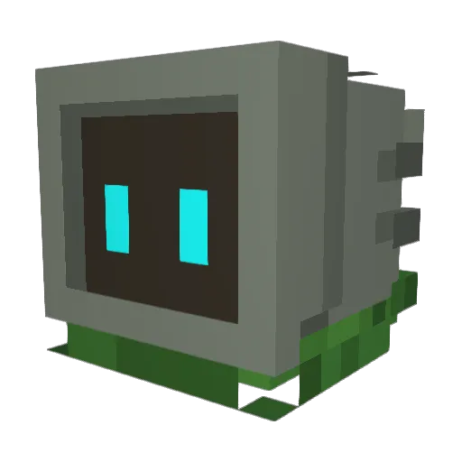 CvLMuralha Minecraft avatar head, 3D render