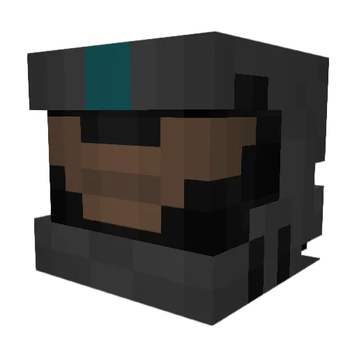 CvS_Dougler Minecraft avatar head, 3D render