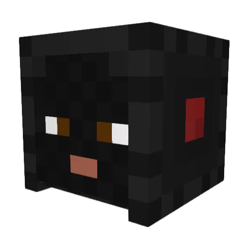 CvYaToY3301 Minecraft avatar head, 3D render