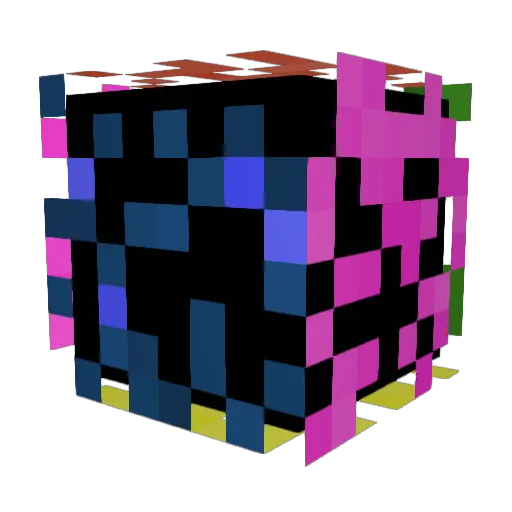 CvetoLukic Minecraft avatar head, 3D render