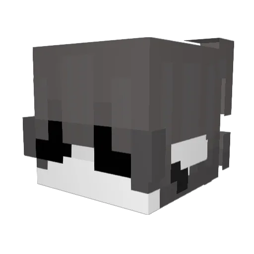 Cxbalt2 Minecraft avatar head, 3D render