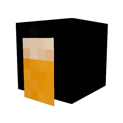 CxdenB Minecraft avatar head, 3D render