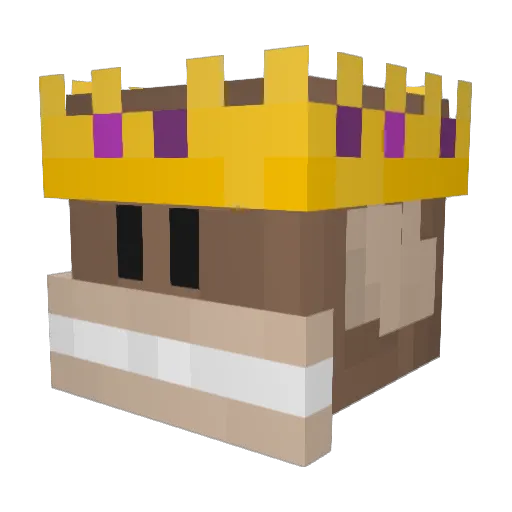 CxffeeMxngo Minecraft avatar head, 3D render