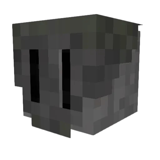 Cxllect Minecraft avatar head, 3D render