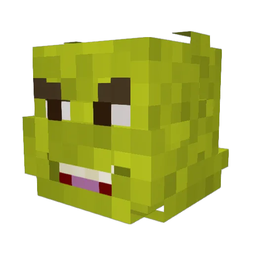 CxntLxrd Minecraft avatar head, 3D render