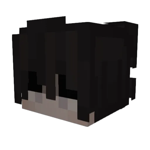 CxpzLoveTina Minecraft avatar head, 3D render