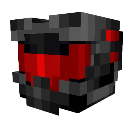 CyBeR_ViRuS Minecraft avatar head, 3D render