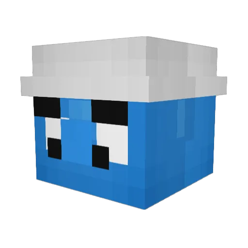 CyBeReX4567 Minecraft avatar head, 3D render