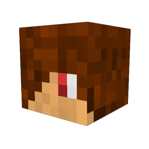 CyRix_ Minecraft avatar head, 3D render