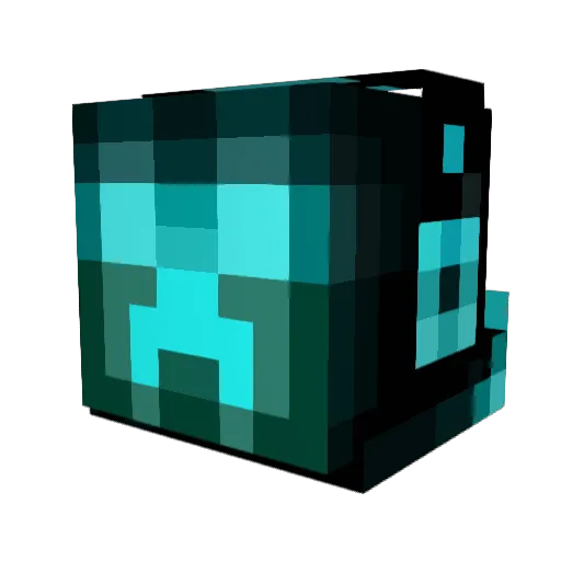CyberGamer6409 Minecraft avatar head, 3D render