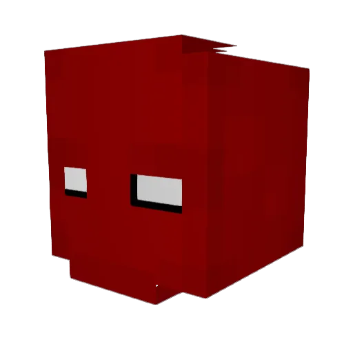 CyberKing18 Minecraft avatar head, 3D render
