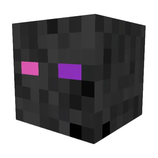 CyberSea19 Minecraft avatar head, 3D render