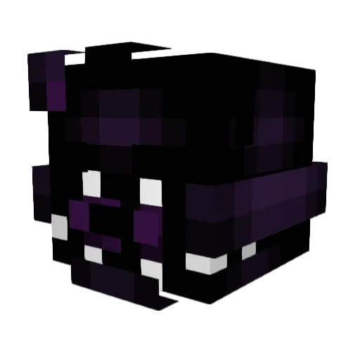 CyberWolf672 Minecraft avatar head, 3D render