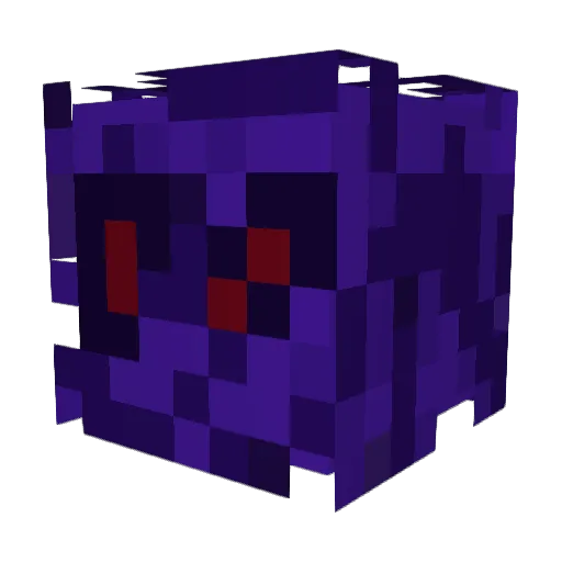 CyberWolfLord Minecraft avatar head, 3D render