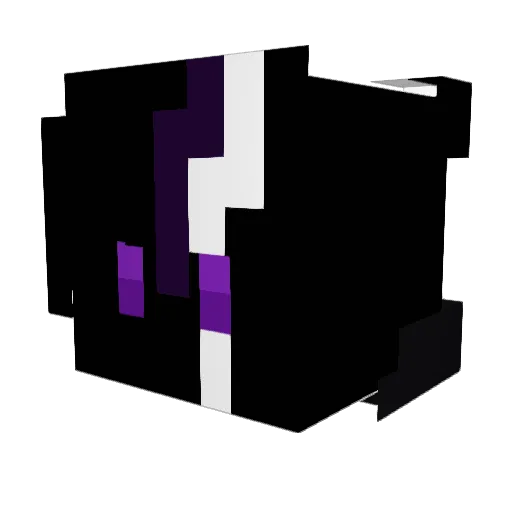 Cyber_96 Minecraft avatar head, 3D render