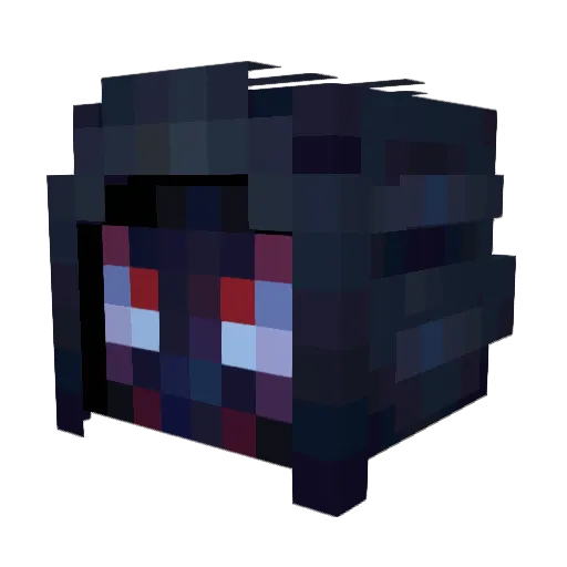 Cyber_I2 Minecraft avatar head, 3D render