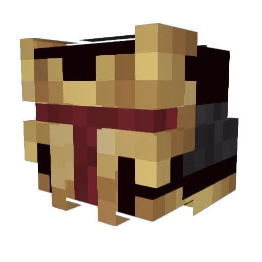 CyberneticCrime Minecraft avatar head, 3D render