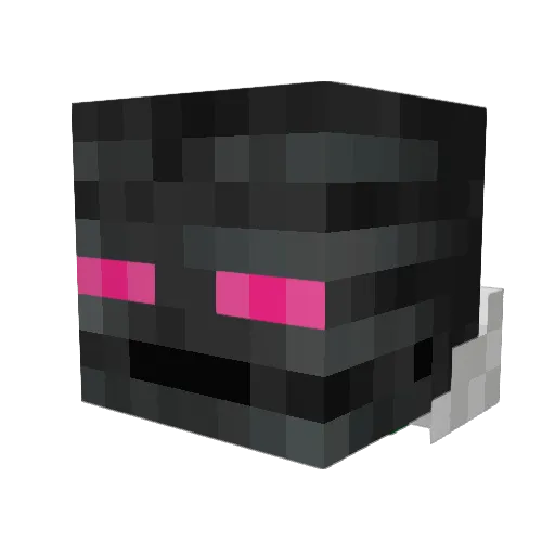 CyberrealmX3 Minecraft avatar head, 3D render