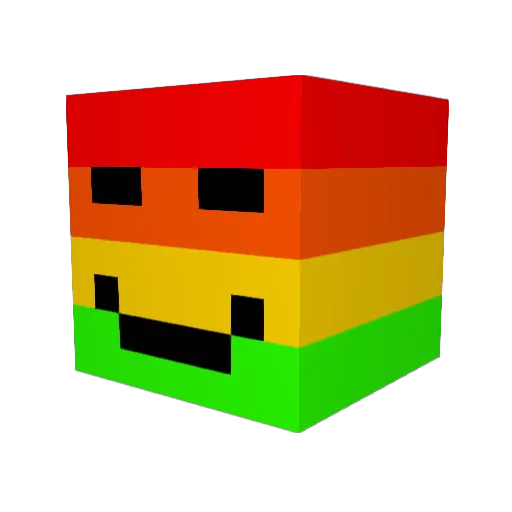 CyborgCreeper007 Minecraft avatar head, 3D render